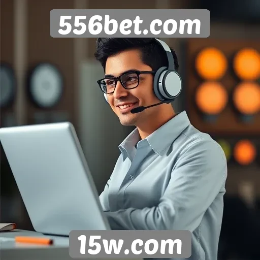 Atendimento ao cliente e suporte na 556bet